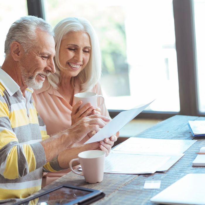 couple updating their paperwork
